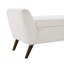 Banc de rangement moderne de 60 po avec pieds en bois Mid-Centruy-2088167693-2088167694