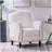 Grita Upholstered Accent Chair with Wooden Legs-121418125