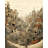 Intricate town hall - 48"x60" Framed canvas