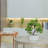 2-pack 14” Faux Bonsai Trees With Real Touch Leaves, In A Modern Geometric Ceramic Vase