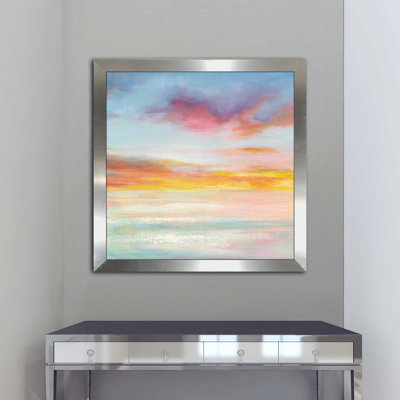 'Pastel Sky II' Acrylic Painting Print