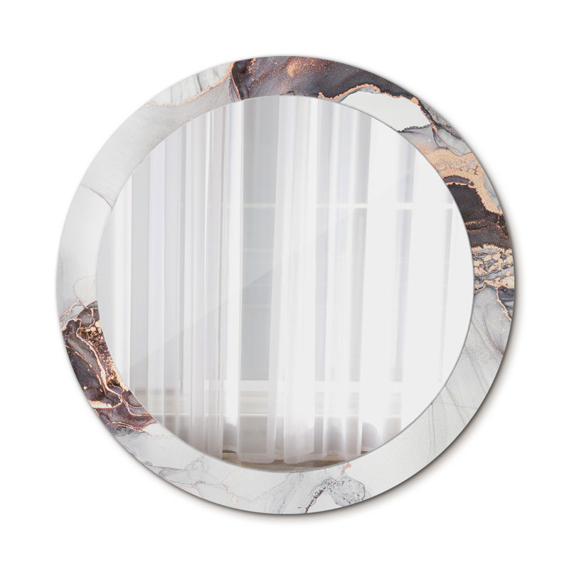 Huldar Glass Flat Wall Mirror