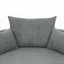 Fauteuil d'appoint en chenille pivotant à 360 ° Chunni avec coussins amovibles-121782697-121782698