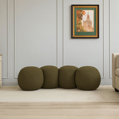Banc en tissu Apollo Boucle