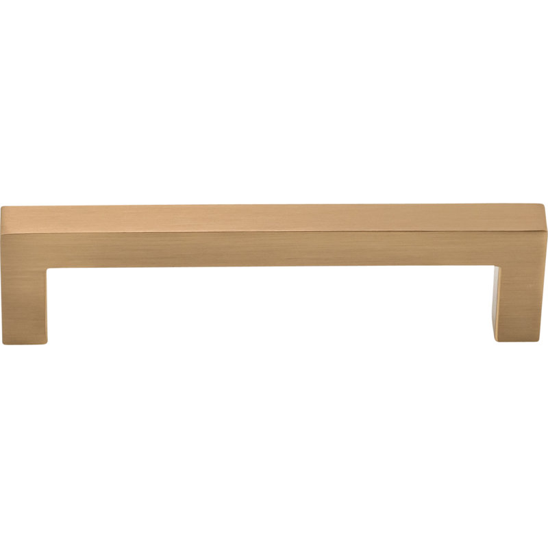 Square 3 3/4" Center Bar Pull Multipack, Champagne Bronze