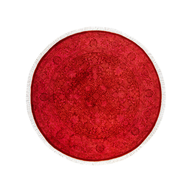 Tapis unique noué à la main Weirsky - Orange