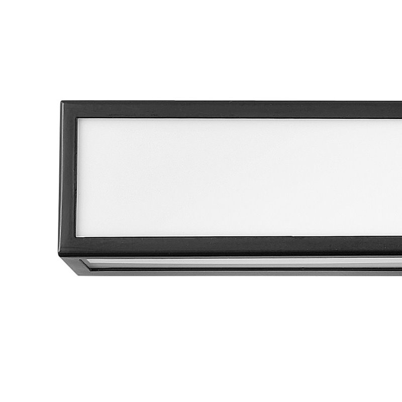Alto 24-in Integrated LED Bathroom Vanity Bar, Black