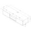 Agora Floating TV Stand for TVs up to 65"-31971024