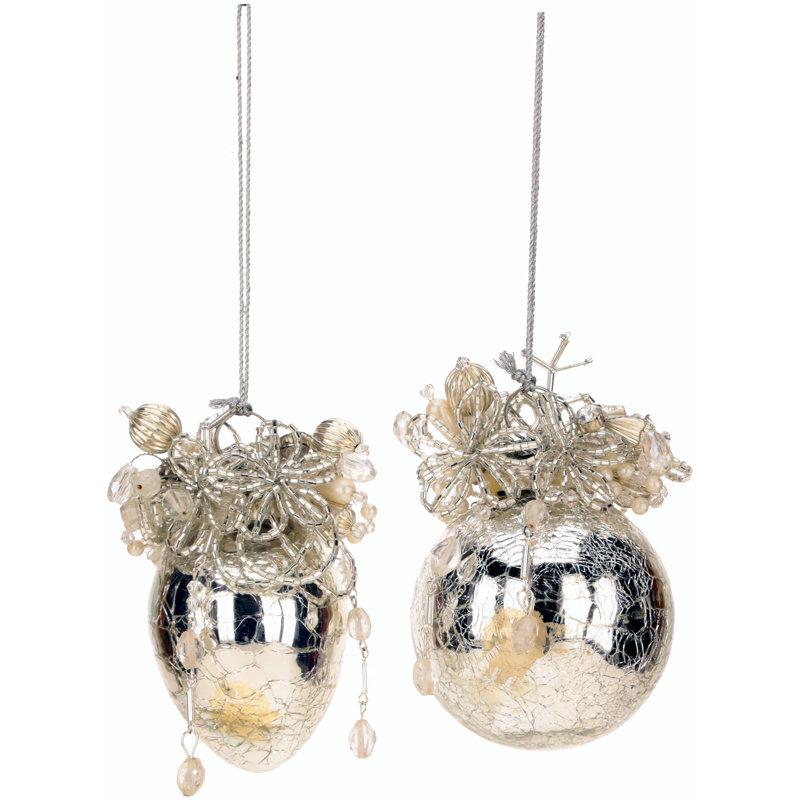 Ensemble d'ornement boule 6 po 3,5 pièces 6 pièces