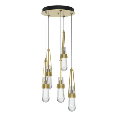Luminaire suspendu 5 lumières Link