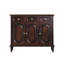 Banc de rangement noir rembourré pour chaussures