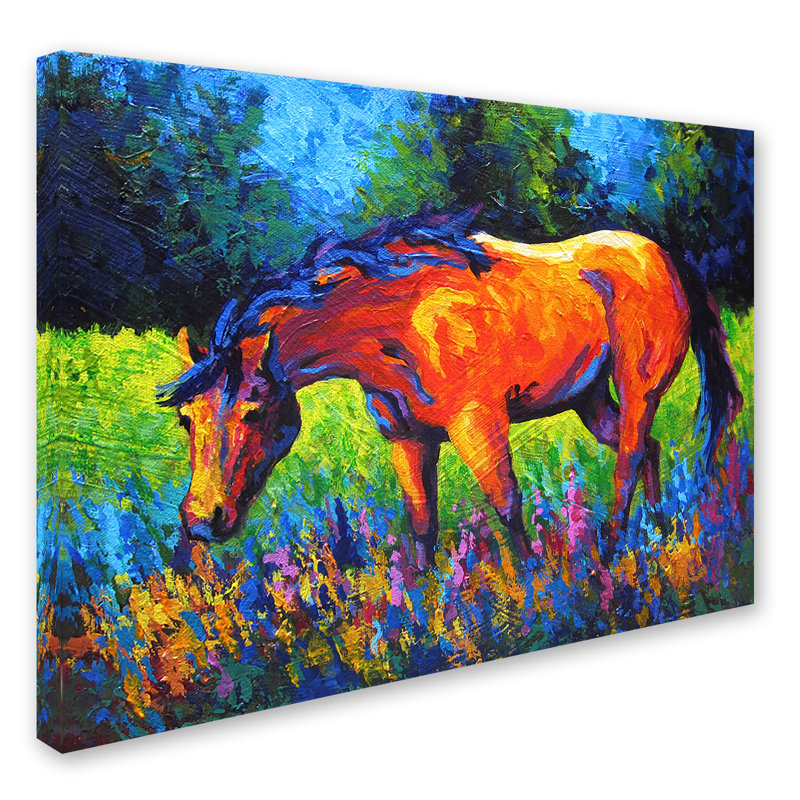 Marion Rose Mare II Multi-Color Canvas Art Print 14" x 19"