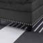 Console de porte-gobelets - Canapé d'angle gris anthracite