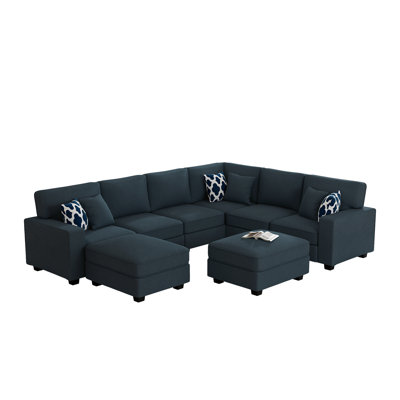 Flexible Combination Module Reversible Sectional Sofa
