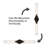 Twining 2 - Light Wallchiere Armed Sconce Black Wall Sconces Mount Wall Lights(Including Bulbs)-323593330