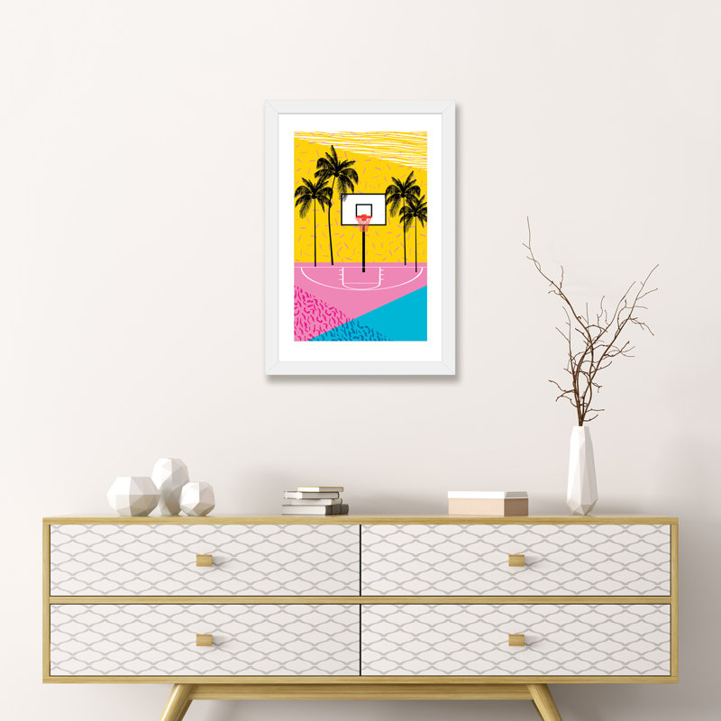 Dope - reproduction d'art, Papier encadré blanc, Blanc, H 32 po x l 24 po x P 1 po