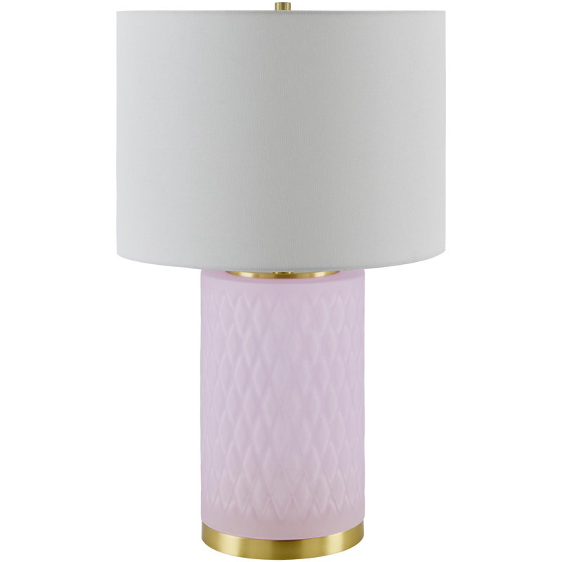 Lampe de table Keidenel, Rose