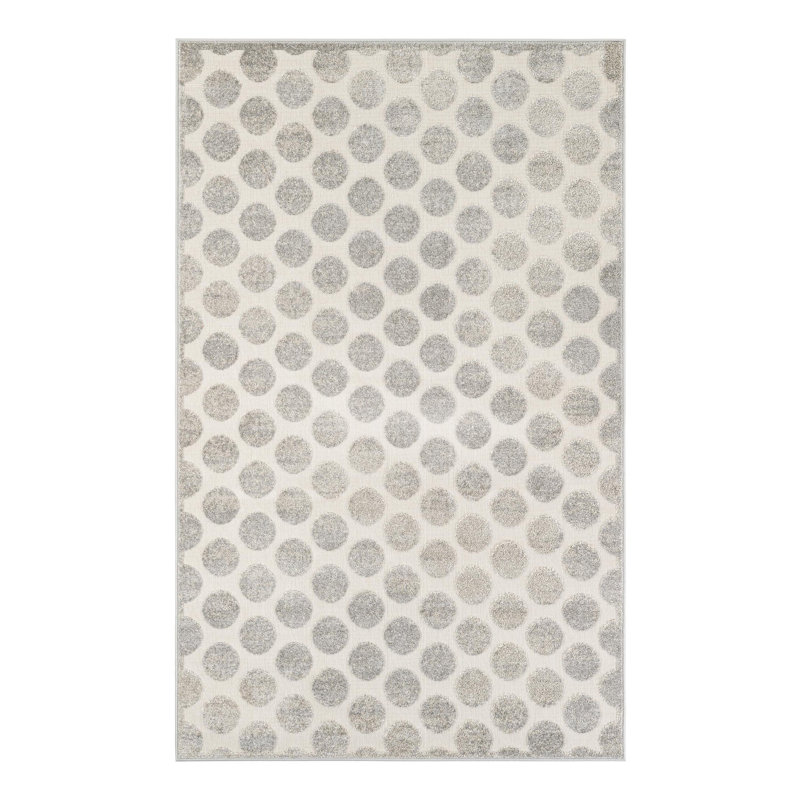 Tapis d'extérieur Sabrina Soto Dots, Rectangle 5 pi 1 po x 8 pi