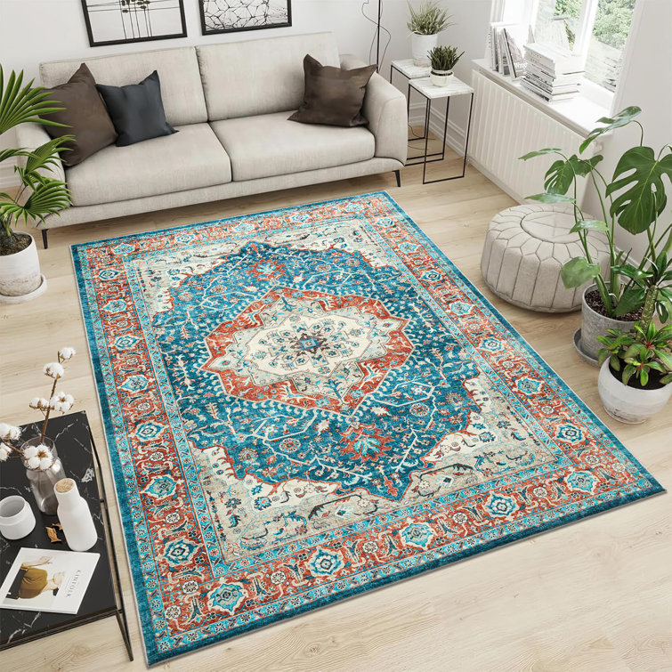 Cashmere Machine Tufted Area Rug ( Low-Pile Traditional)
