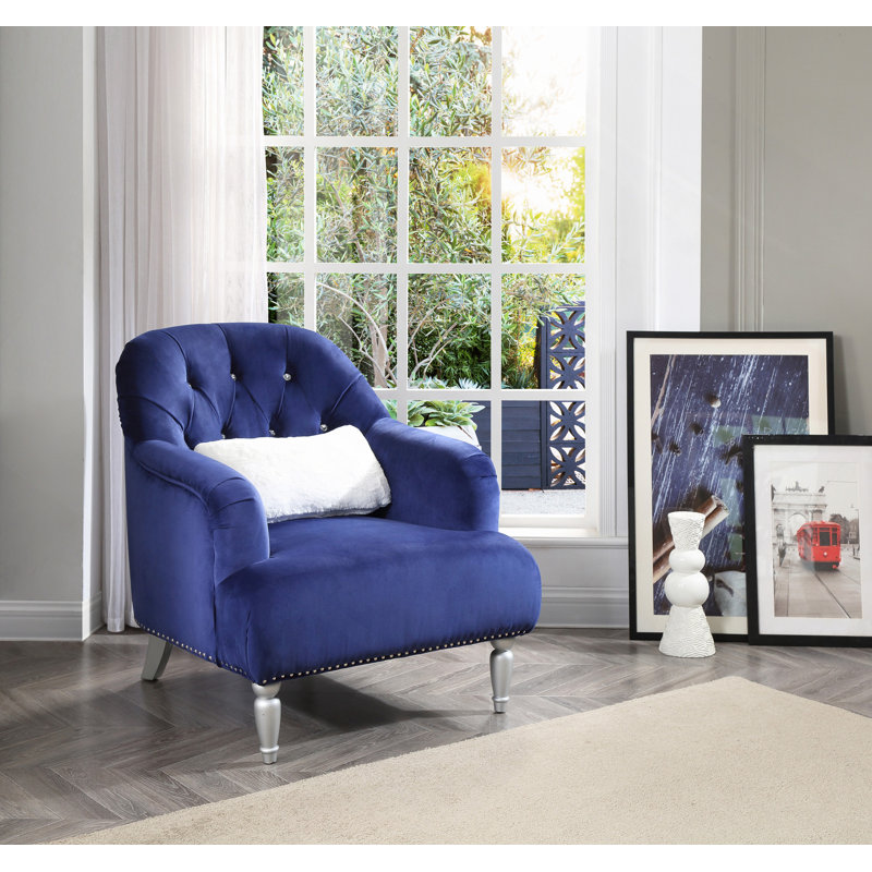 Charmant fauteuil à une place, Bleu