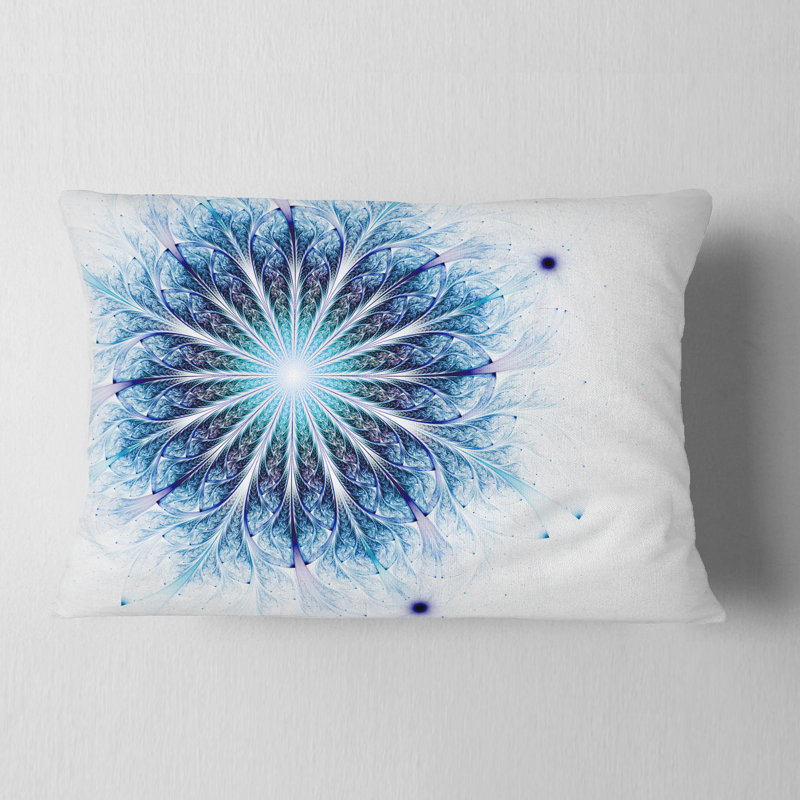 Coussin lombaire en fleur d’art digitale