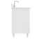 ARIEL Monrow 54 Single Sink Bathroom Vanity with Carrara Quartz Top