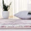 Brentley Abstract Pink/Grey Area Rug-405721758