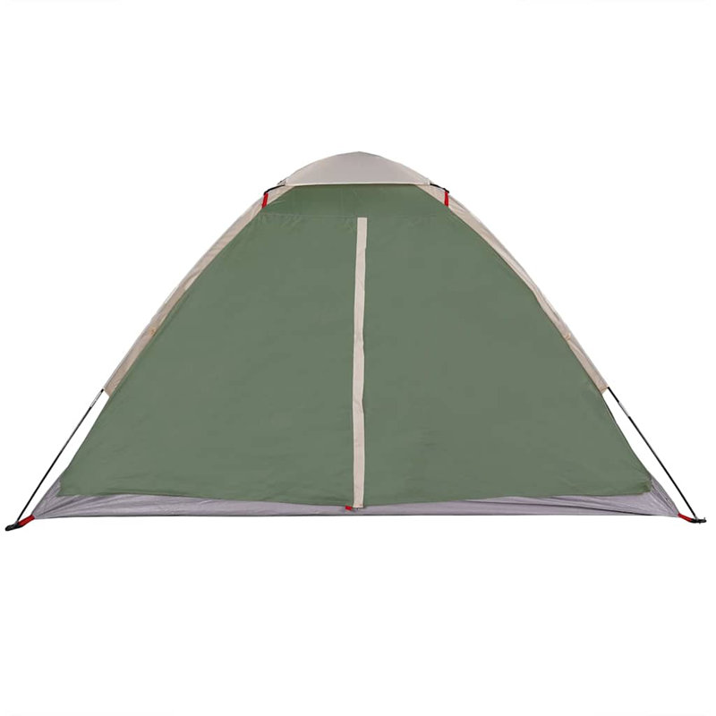 Dôme de tente de camping Vidaxl 2 personnes imperméable, Vert