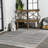 Aubriella Modern Offset Stripe Ivory/Black Indoor/Outdoor Rug-1001481532