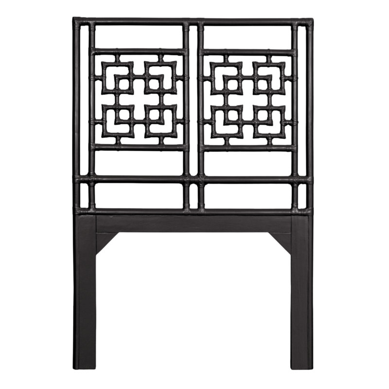 Palm Springs Low Profile Standard Bed, Black, Twin XL