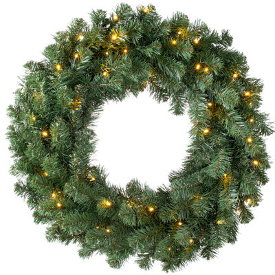Weihnachtskranz Luxury 76 cm mit Beleuchtung