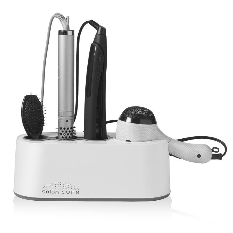 Plastic Compartment Hair Tool Holder