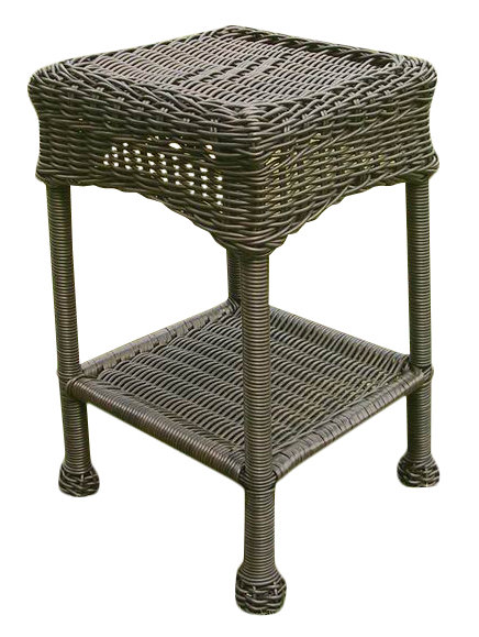 Table d'appoint Bellview, Noir antique