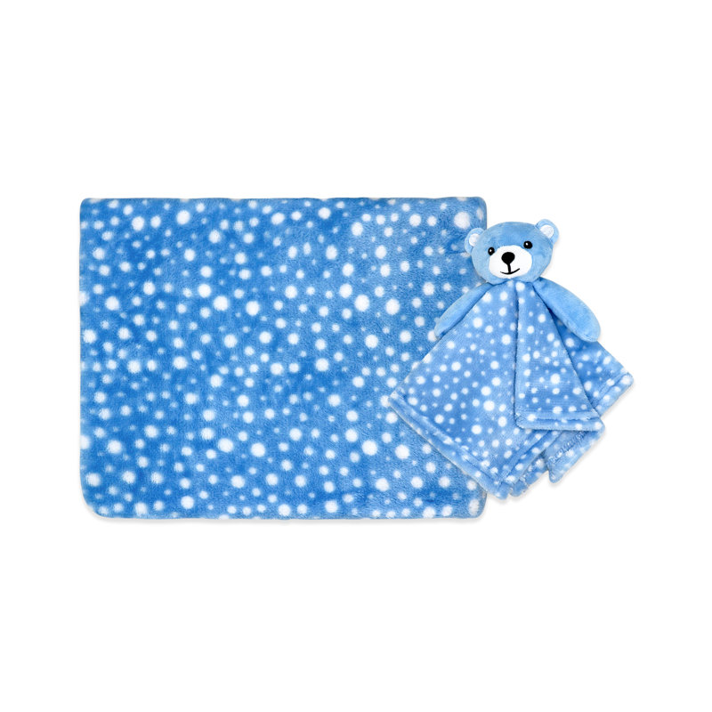 Couverture en peluche pour bébé garçon et bébé fille