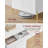 Accent Cabinet, Adjustable Shelf, Fluted Drawer Front