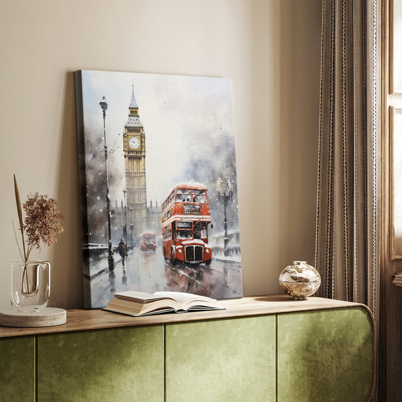 Christmas Holiday Art DLXII - Galerie Cavas sur mesure, H 60 po x l 40 po