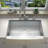 33'' L Single Bowl Stainless Steel Kitchen Sink