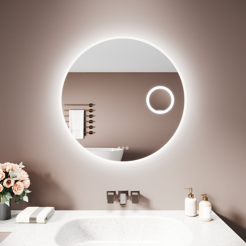 Iron Oval Mirror, 600*600*35