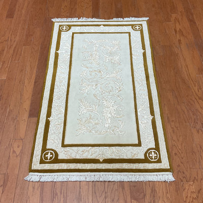 Tapis tibétain fait à la main