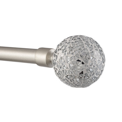 Amelio Adjustable Single Curtain Rod