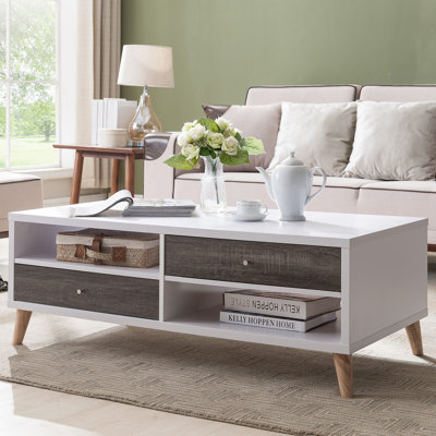Table basse avec rangement Agatha
