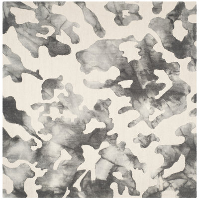 Falmer Hand Tufted Wool Camouflage Rug