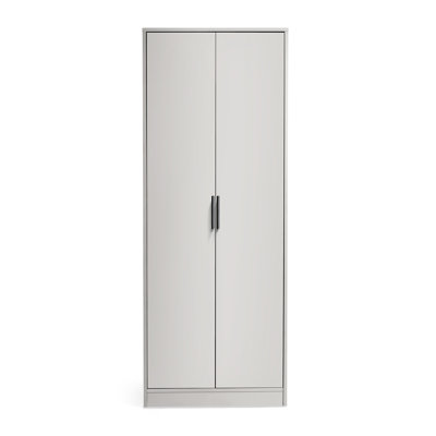 Aaidyn 2 Door Manufactured Wood Wardrobe
