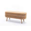 Banc de rangement en velours Noelany-2023375674