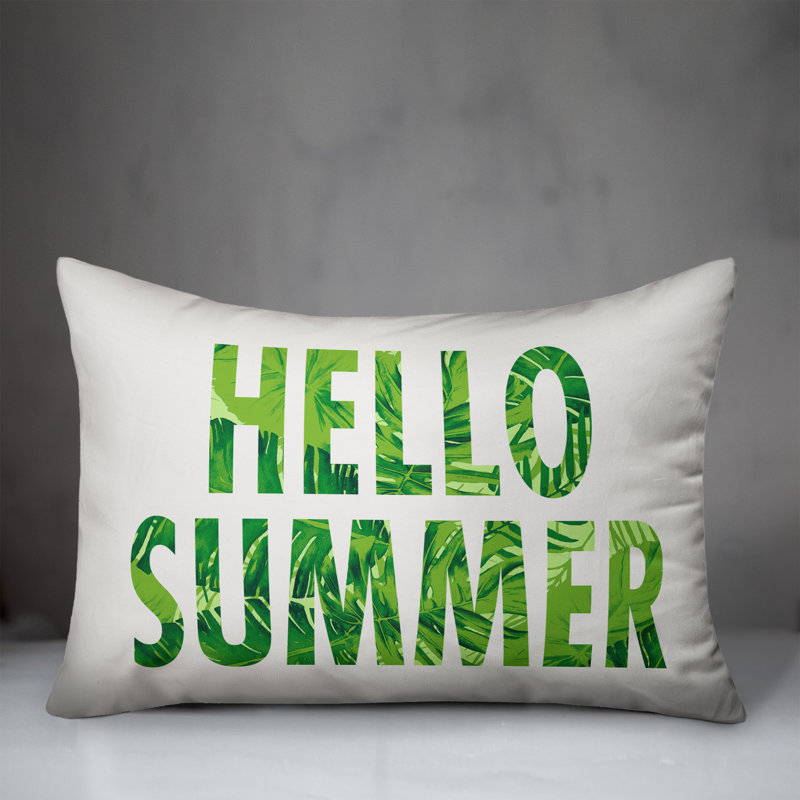  Coussin intérieur / extérieur Hello Summer