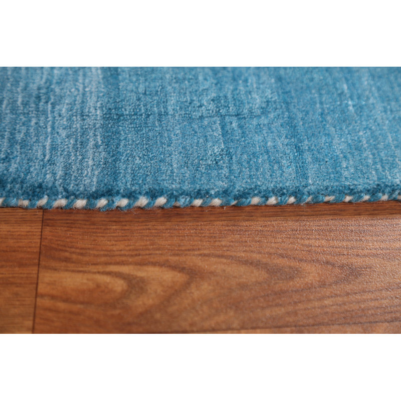Tapis oriental unique en laine noué à la main 5 x 8 po Gabbeh
