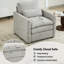 Fauteuil rembourré 31,9 "surdimensionné et confortable-180582408