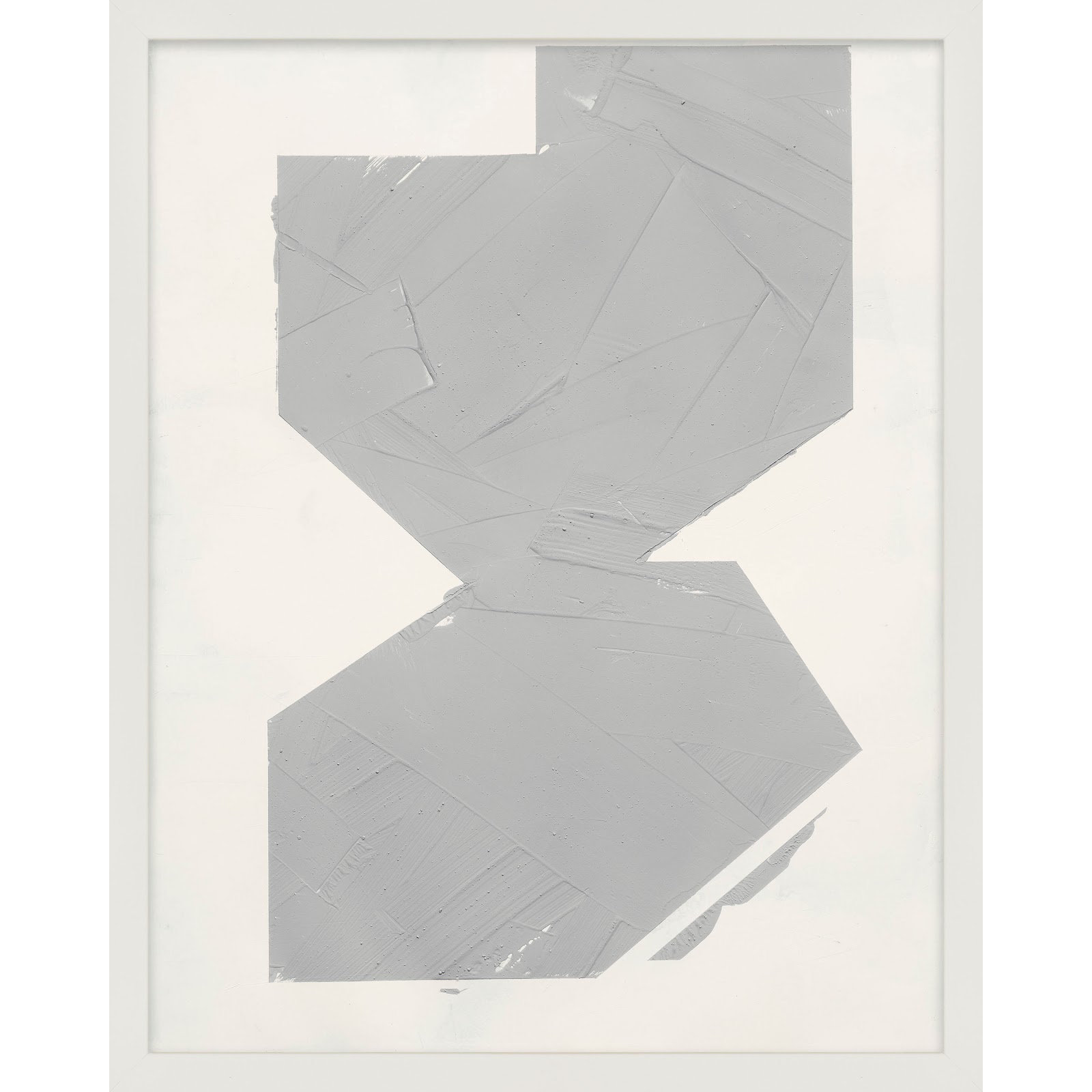 Equipoise In Greige II by Ivo Stoyanov, Cream, 30" W x 38" H