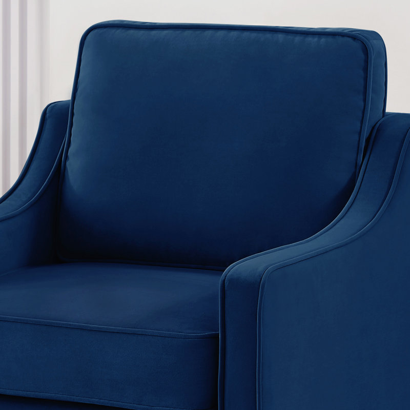Canapé en velours de confort ultime de style moderne pour les rassemblements de salon