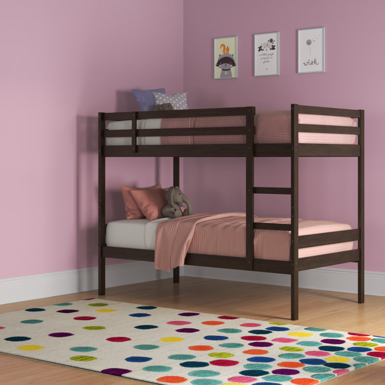 Viv + Rae Tennie Kids Twin Over Twin Bunk Bed & Reviews - Wayfair Canada